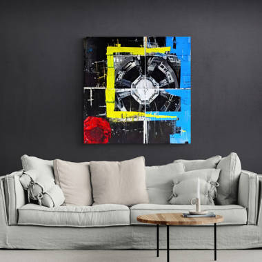 Starwars Spacestation Two by Stephen Chambers - Wrapped Canvas Graphic Art